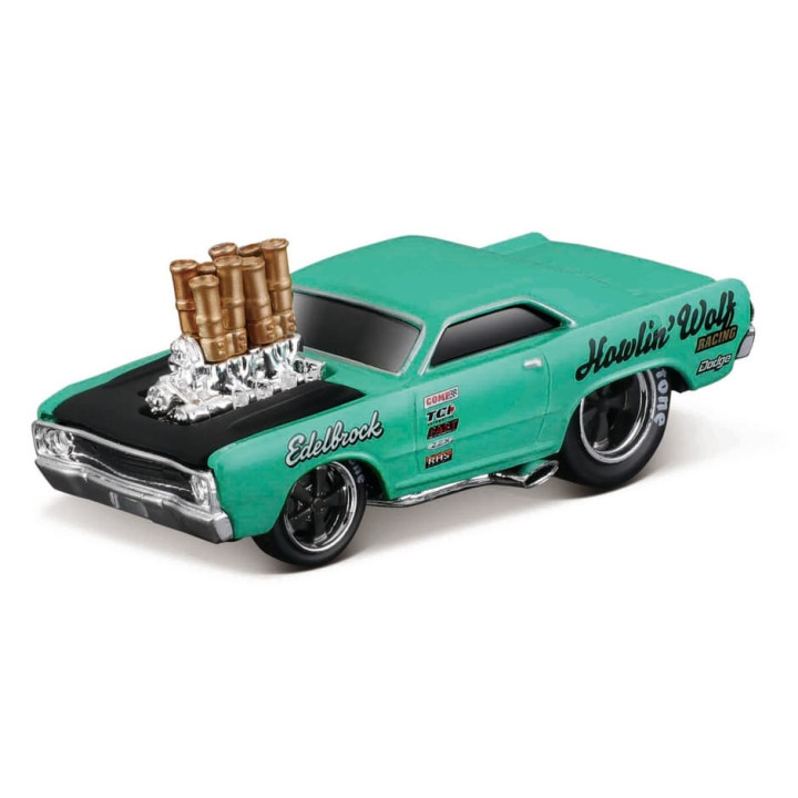 Maisto - MACK B-61 Flatbed 1953, Dodge Dart HEMI Gasser 1968, 1:64