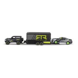 Maisto - Ford Bronco 2021, Car Trailer, Ford Mustang GT 2015, 1:64