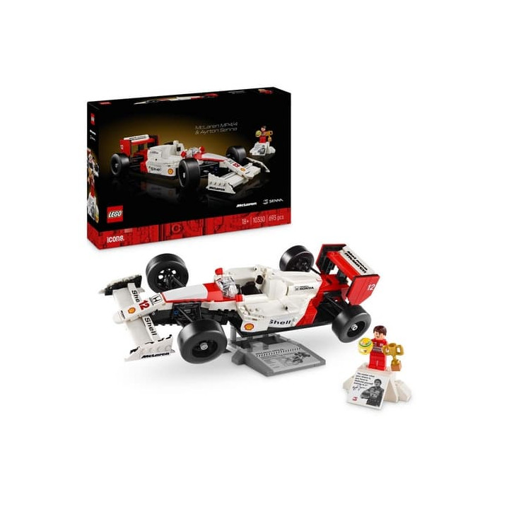 Lego Icons 10330 McLaren MP4/4 a Ayrton Senna