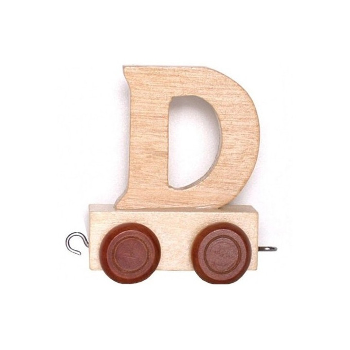 Vagónek D hnědá kolečka