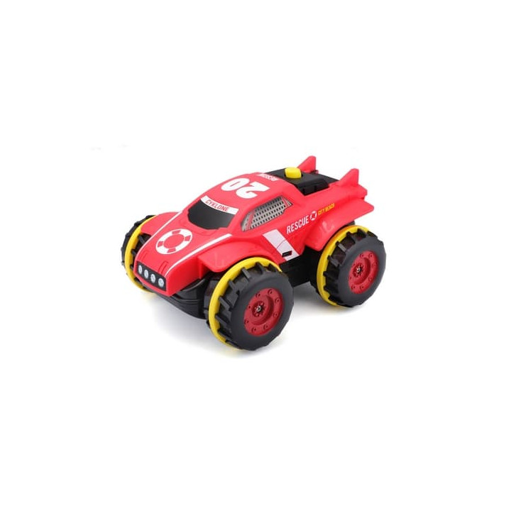 Maisto RC - Cyklone Aqua Tread - obojživelník, červená, 2,4GHz, 360°otočky
