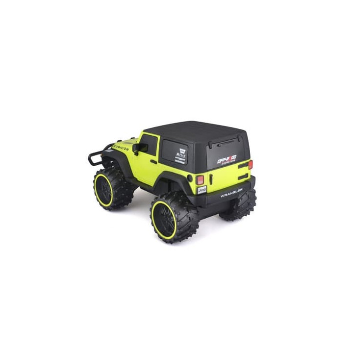 Maisto RC - Jeep Wrangler Rubicon, Off-Road, žlutá, 1:16, 2,4GHz, XTR
