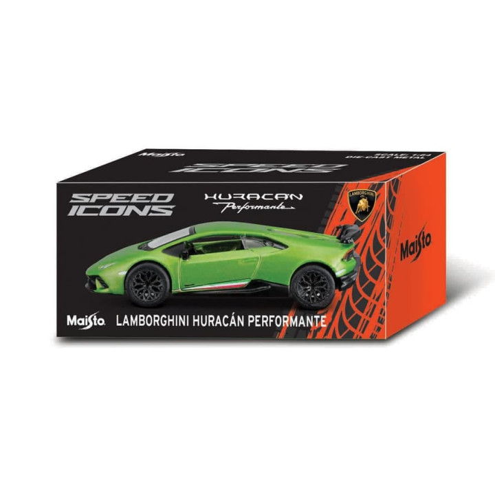 Maisto - Speed Icons - Lamborghini Huracan Performante, zelená, 1:64