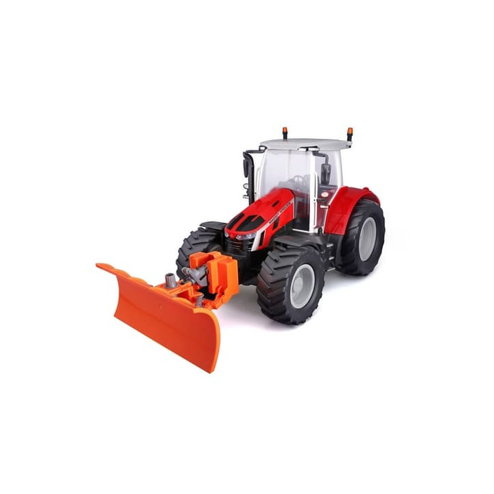 Maisto RC - Massey Ferguson Traktor s radlicí se světly, 2,4 GHz