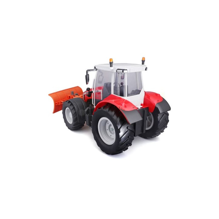 Maisto RC - Massey Ferguson Traktor s radlicí se světly, 2,4 GHz