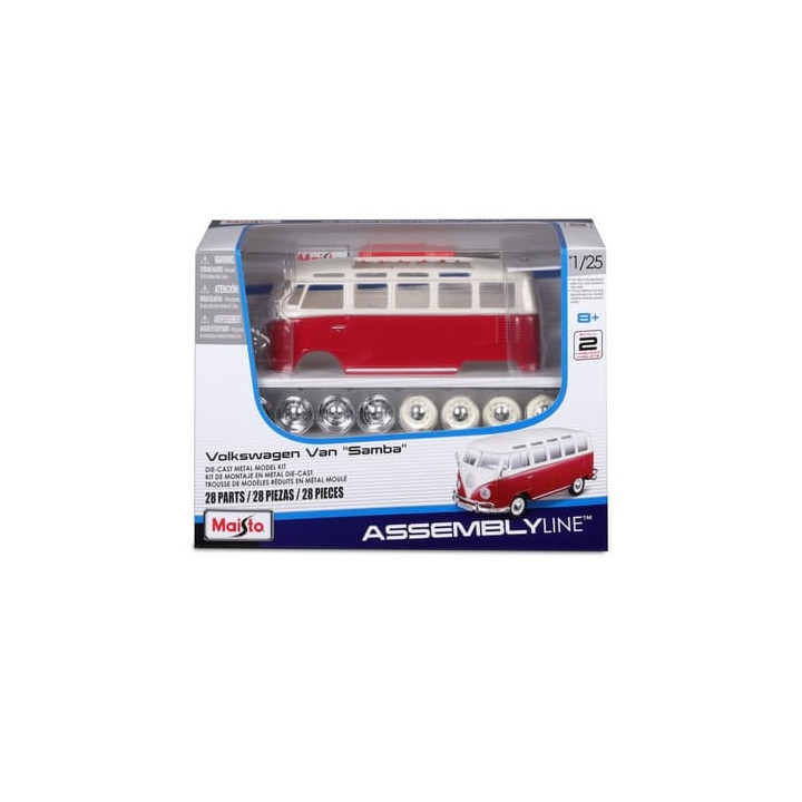 Maisto - Volkswagen Van Samba, 1:25