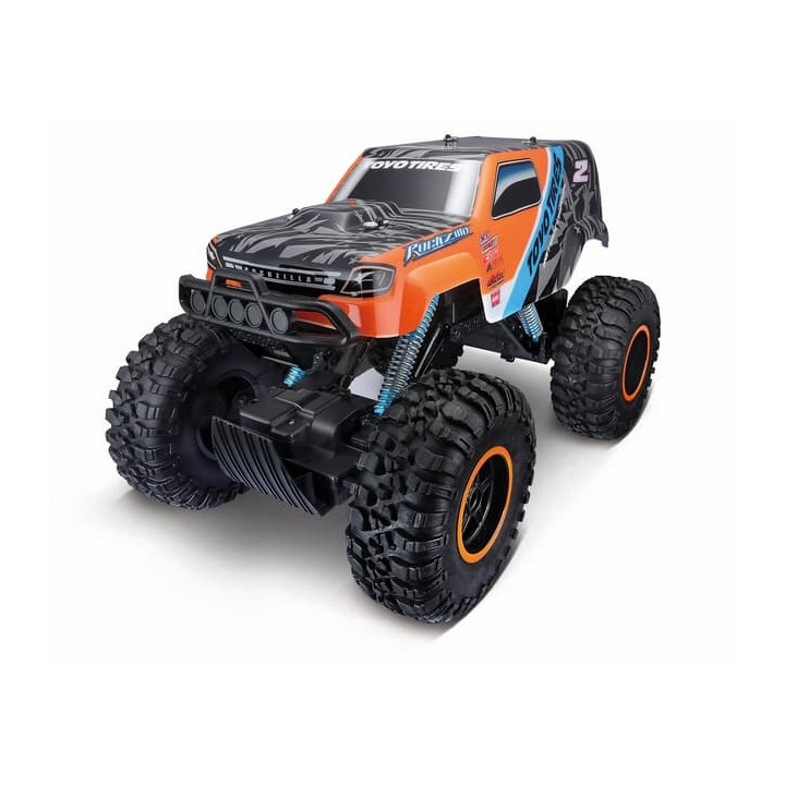 Maisto RC – ROCKZILLA II, oranžovo-černá, 2,4GHz, USB, 4WD, XTR