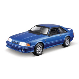 Maisto - 1993 Ford Mustang SVT Cobra, metal modrá, assembly line, 1:24