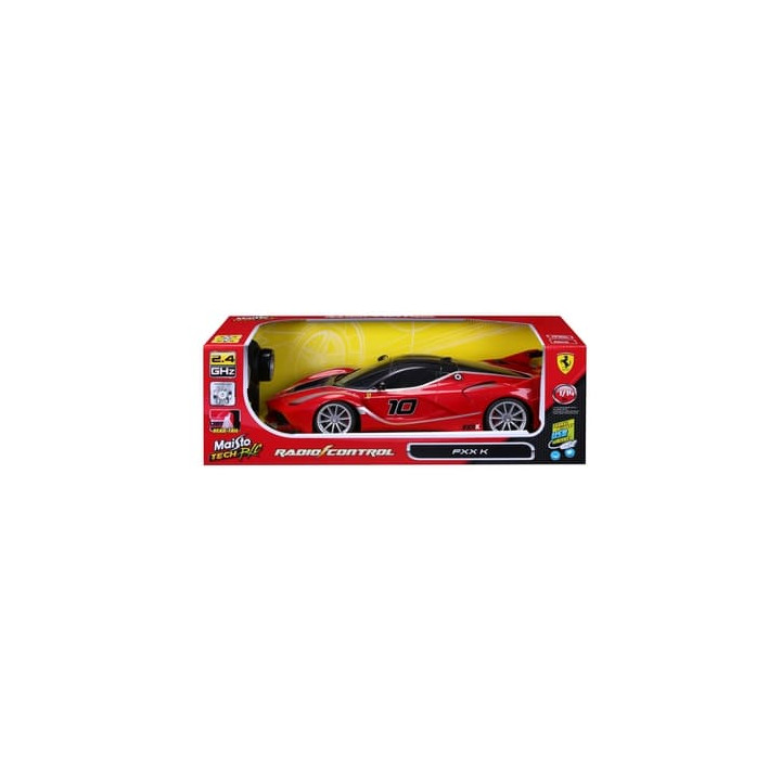 Maisto RC - 1:14 Ferrari FXX K se světly, červená, XTR, 2,4 GHz, USB