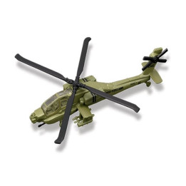 Maisto - Fresh Metal Tailwinds - letadla, AH-64 Apache, zelená
