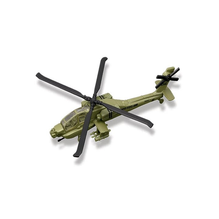 Maisto - Fresh Metal Tailwinds - letadla, AH-64 Apache, zelená