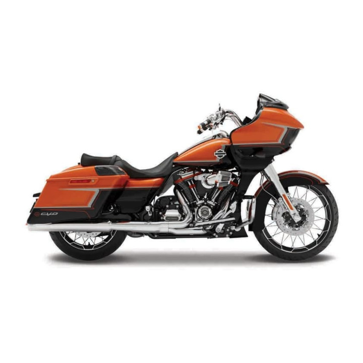 Maisto - HD - Motocykl - 2022 CVO Road Glide, oranžovo-metalic černá (serie 44), 1:18