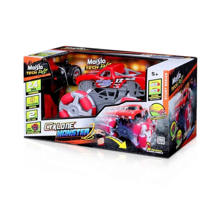 Maisto RC - Cyklone Monster, 2,4GHz, Drifting, 360° otočky