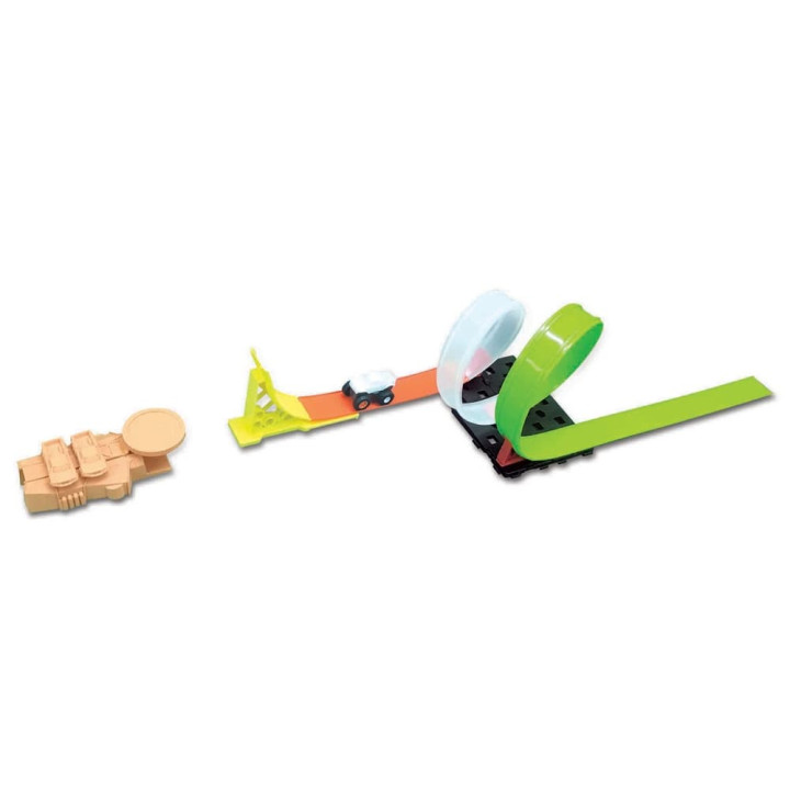 Maisto - Cyber Racers set, Micro Monster spin and smash
