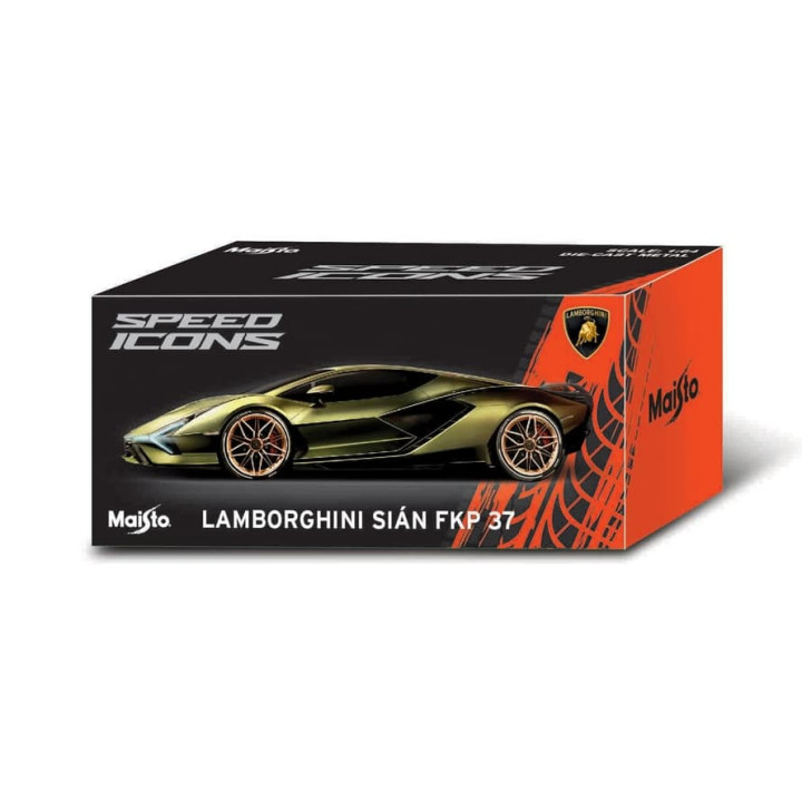 Maisto - Speed Icons - Lamborghini Sián FKP 37, matně zelená, 1:64