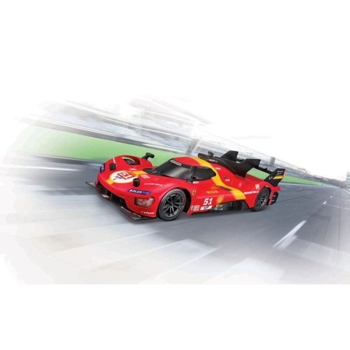 Maisto RC - 1:16 RC FERRARI 499P LHM (2023 24H LE MANS CHAMPION) se světly, XTR, 2,4 GHz, USB