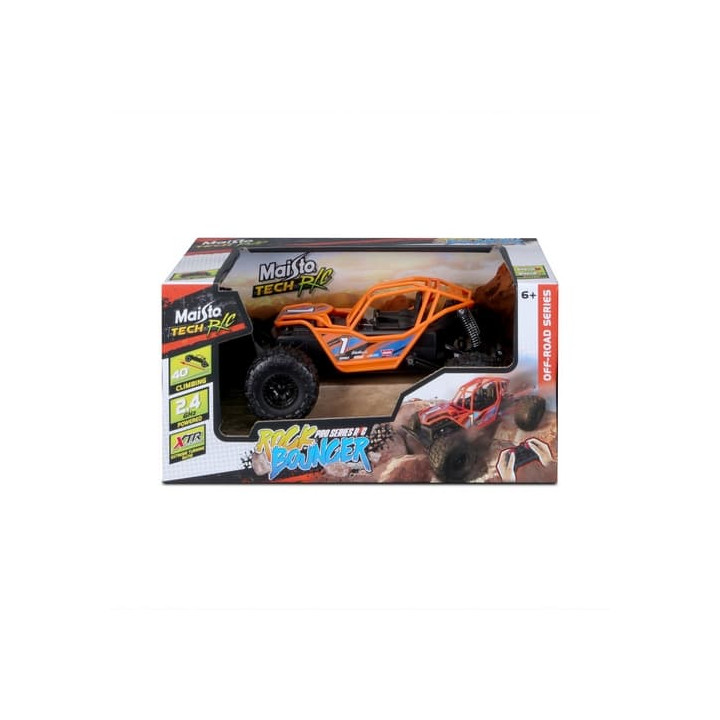 Maisto RC - Rock Bouncer, oranžová, 2,4 GHz, 40°stoupání, XTR