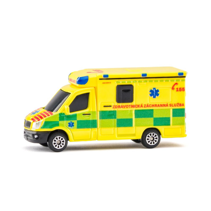 Maisto - CZ - Sada Záchranných vozidel, Česká republika - Policie, Sanitka, Hasičský vůz, 1:64