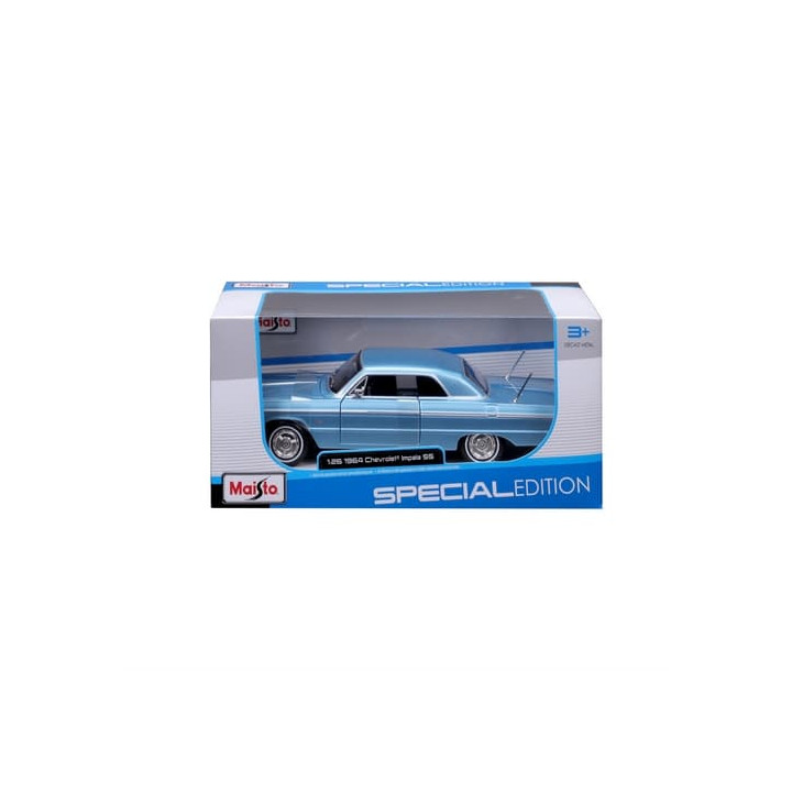 Maisto - Special Editon - 1964 Chevrolet Impala SS, metal modrá, 1:26