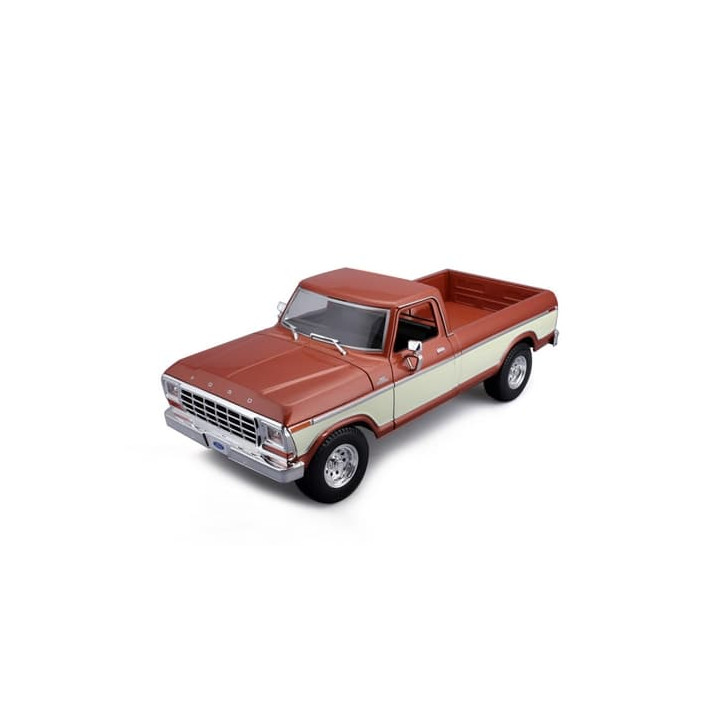 Maisto - 1979 Ford F150 Pick-up, metal hnědá, krémová, 1:18