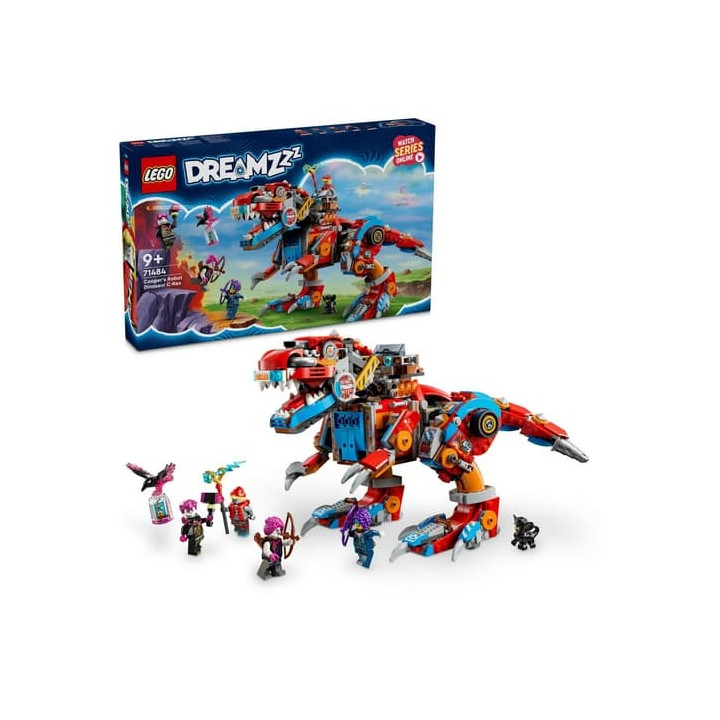 Lego Dreamzzz 71484 Cooper a jeho robotický dinosaurus C-rex