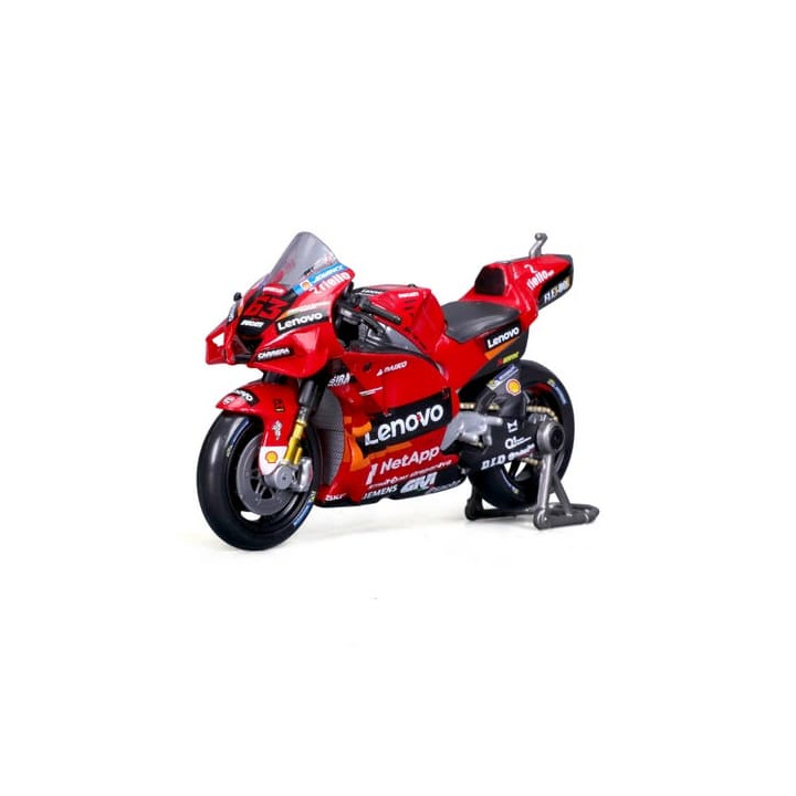 Maisto - Motocykl, Ducati Lenovo team 2022, ( 63 Francesco Bagnaia), 1:18