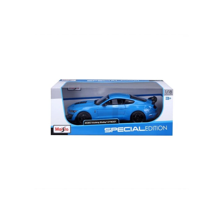 Maisto - 2020 Mustang Shelby GT500, modrá, 1:18