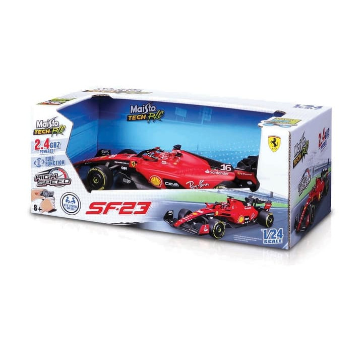 Maisto RC - Ferrari SF-23 (2023), 16 Charles Leclerc, 1:24, 2,4 GHz, USB
