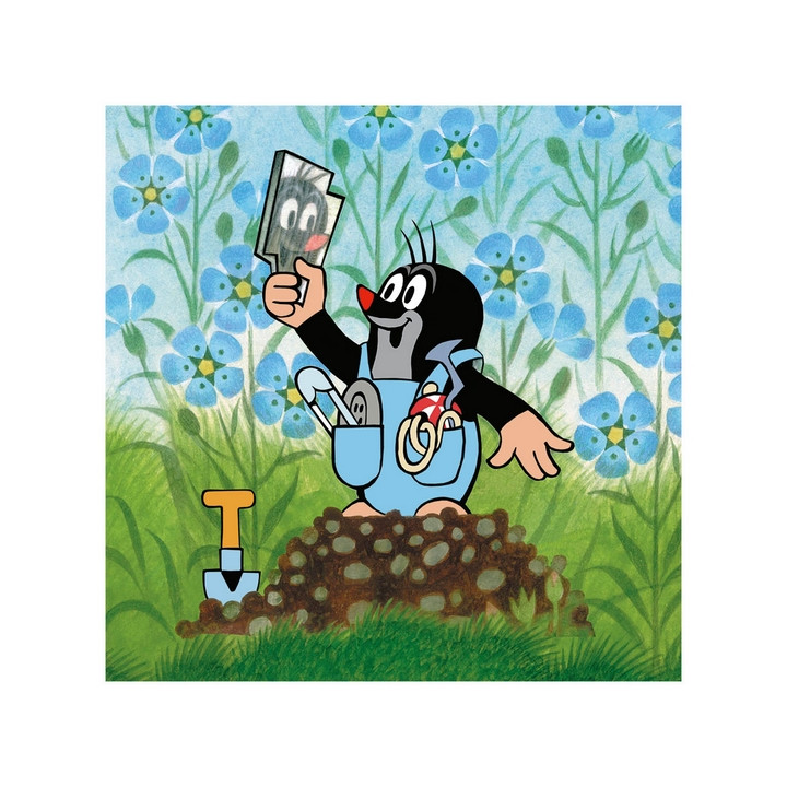 DINO Puzzle 3 x 55 dílků KRTEČEK A KALHOTKY