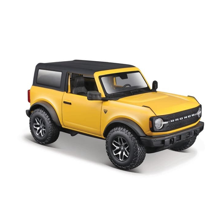 Maisto - 2021 Ford Bronco Badlands, žlutá, 1:24