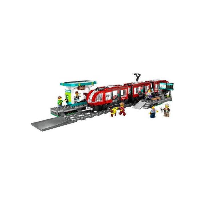 Lego 60423 Tramvaj a zastávka v centru města