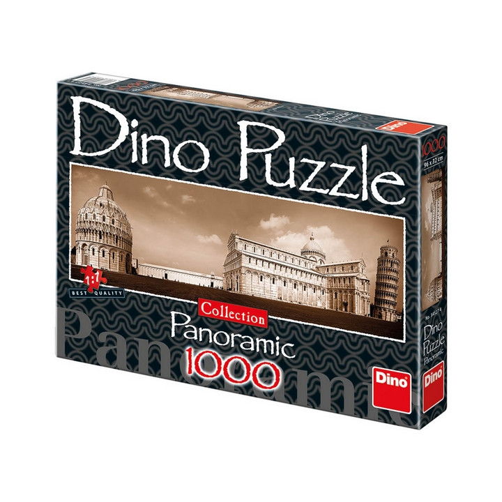 DINO Panoramic puzzle 1000 dílků POHLED NA PISU