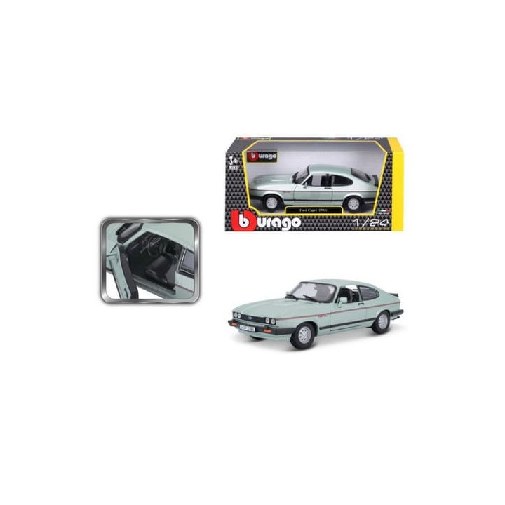 Bburago 1:24 Plus Ford Capri 1982 light green