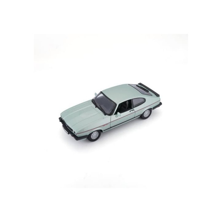Bburago 1:24 Plus Ford Capri 1982 light green