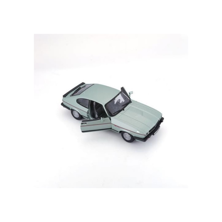 Bburago 1:24 Plus Ford Capri 1982 light green