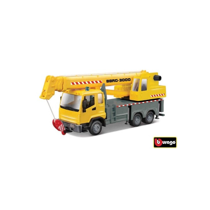 Bburago 1:43 Stavební auto - jeřáb