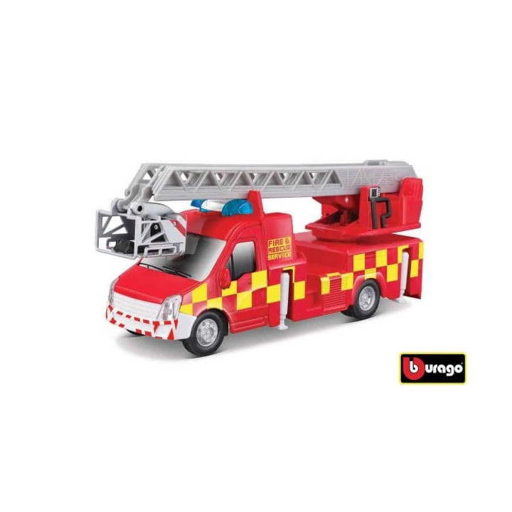 Bburago 1:43 Hasičské auto s žebříkem
