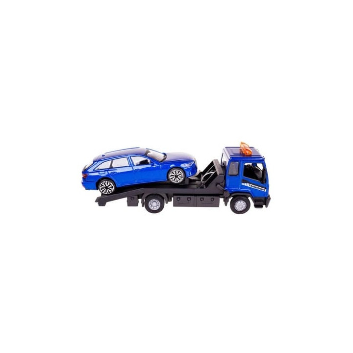 Bburago 1:43 Odtahový vůz s plošinou w/Audi A6 Avant