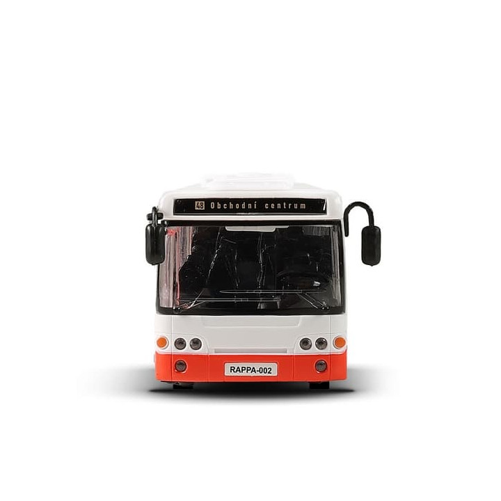 Autobus který hlásí zastávky česky 28 cm