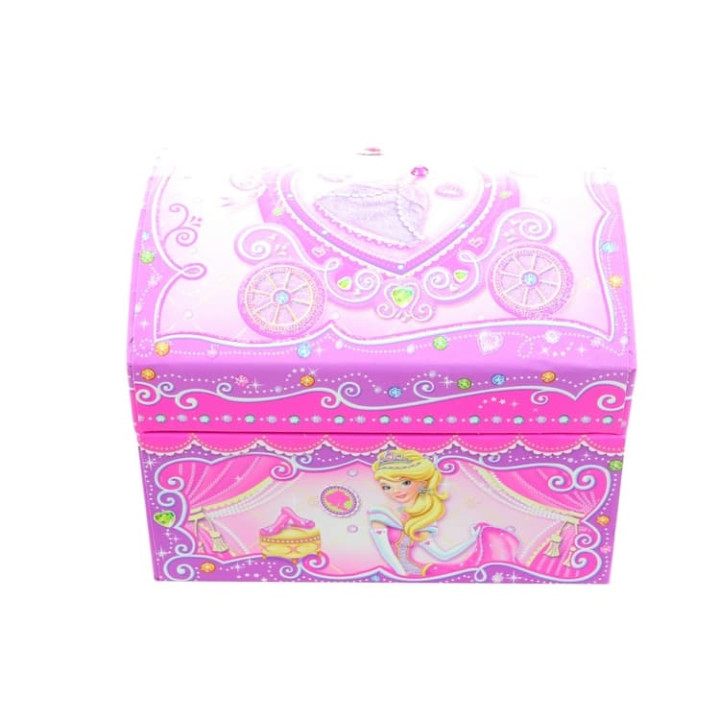 Hrací skříňka šperkovnice princezny