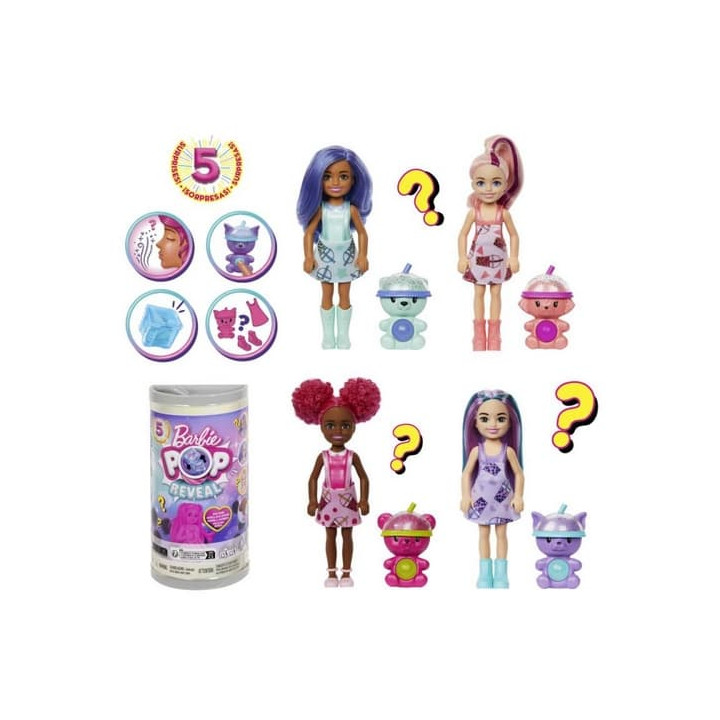 Barbie Pop Reveal Chelsea Bubble tea