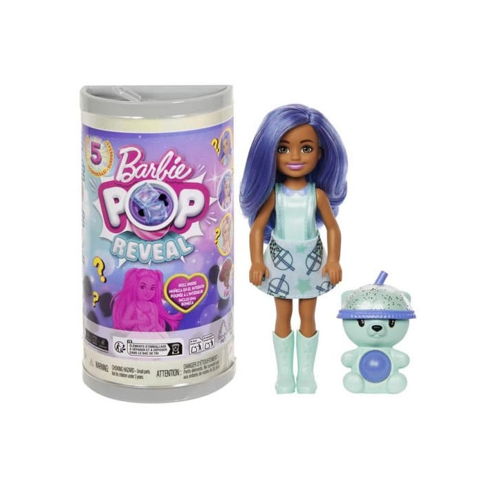 Barbie Pop Reveal Chelsea Bubble tea