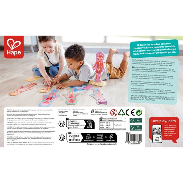 Magnetické puzzle - Lidské tělo