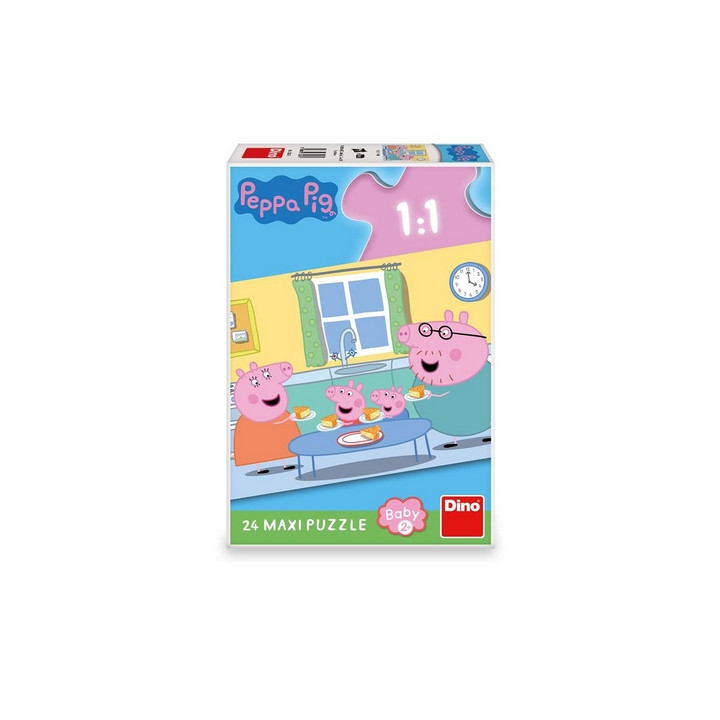 Dino Peppa Pig oběd 24 maxi puzzle