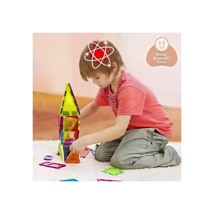 Magnetická stavebnice Garáž 94 ks