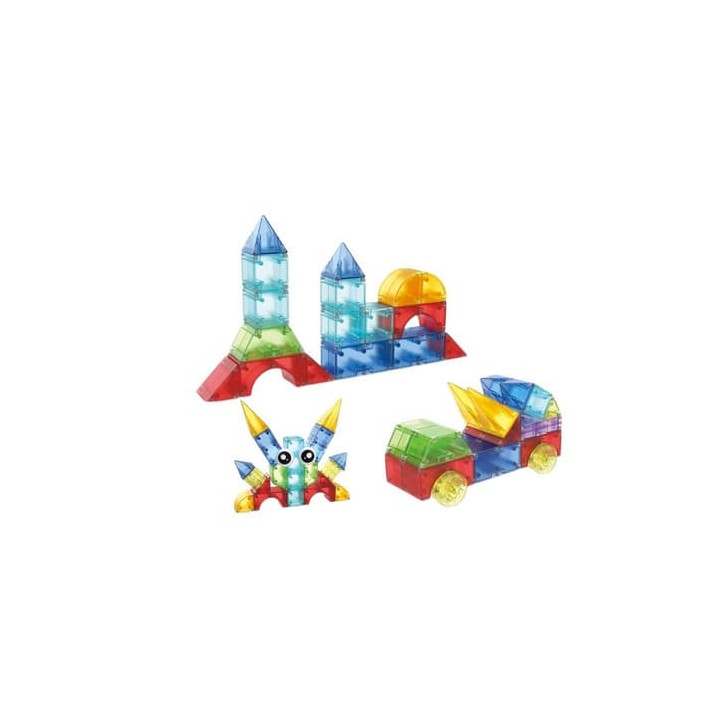 Magnetická stavebnice 3D 62 ks