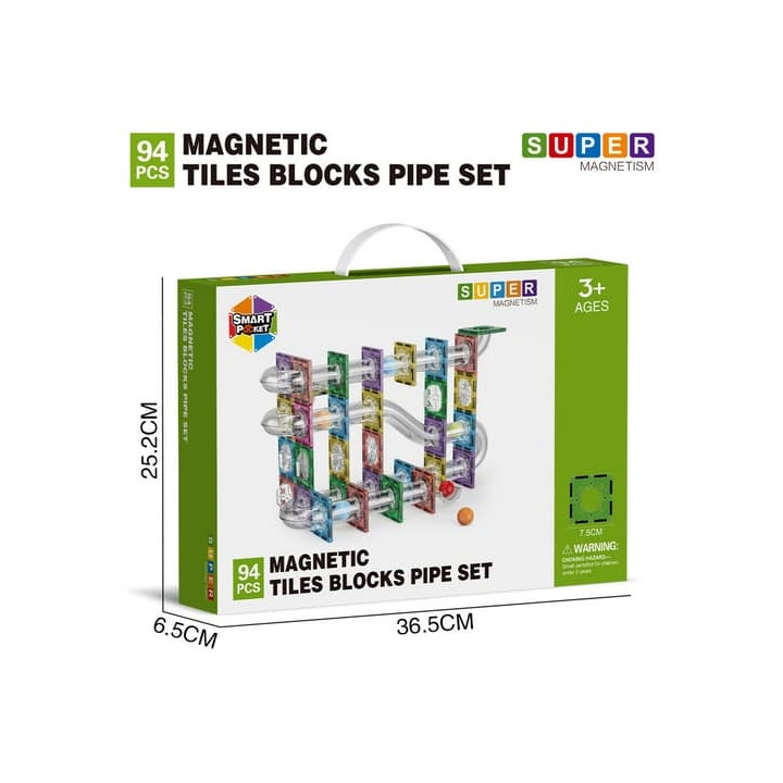 Magnetická stavebnice Bludiště 94 ks