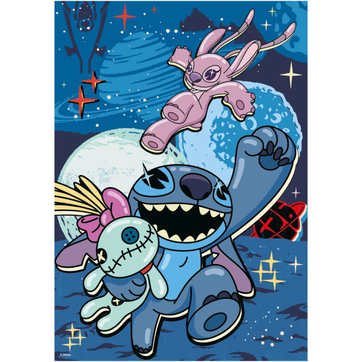 STITCH 100 XL neon Puzzle
