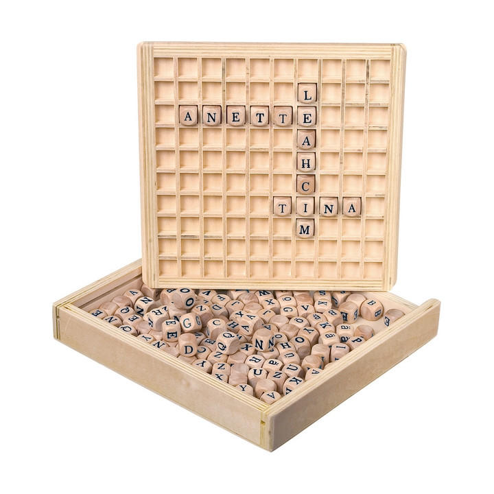Small Foot Dřevěná hra Scrabble