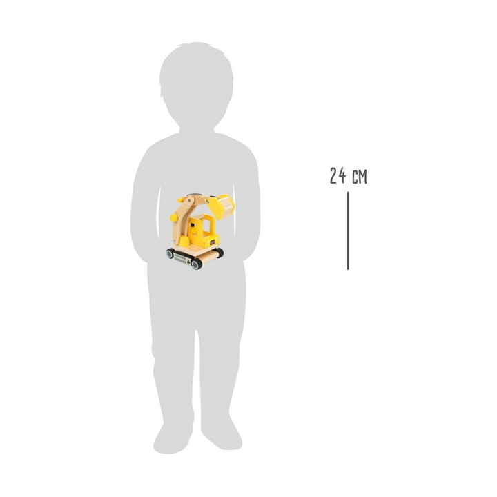 Small Foot Dřevěný bagr se lžící
